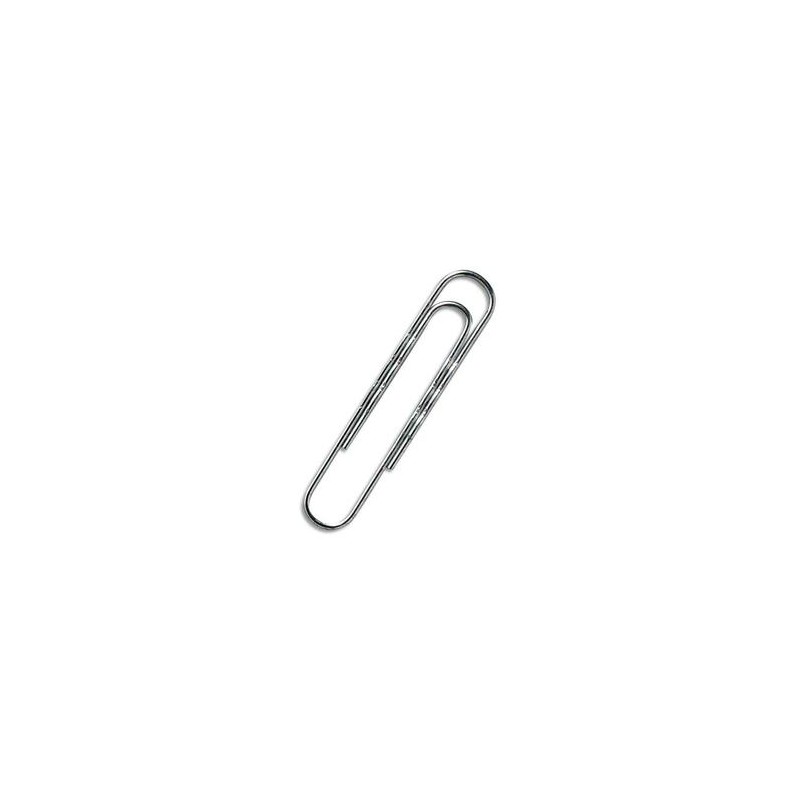 MAPED Attache lettres ondulée en acier galvanisé,50mm, boite de 100