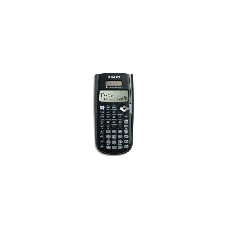TEXAS INSTRUMENTS Calculatrice scientifique TI 36 X PRO TEXAS INSTRUMENTS Calculatrice scientifique TI 36 X PRO