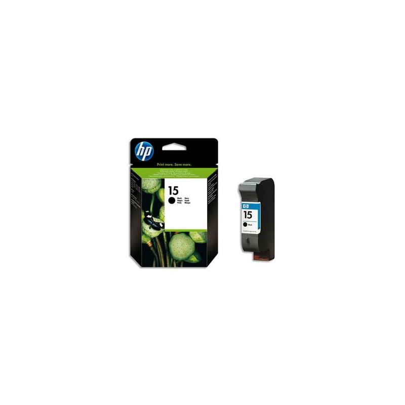 HP Cartouche jet d'encre noir pour 840 n°15 C6615D HP Cartouche jet d'encre noir pour 840 n°15 C6615D