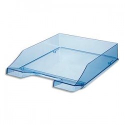 HAN Corbeille à courrier bleu cristal