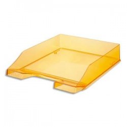 HAN Corbeille à courrier orange cristal
