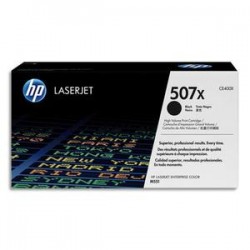HP Cartouche laser Noire 507X pour imprimantes M551 series-CE400X
