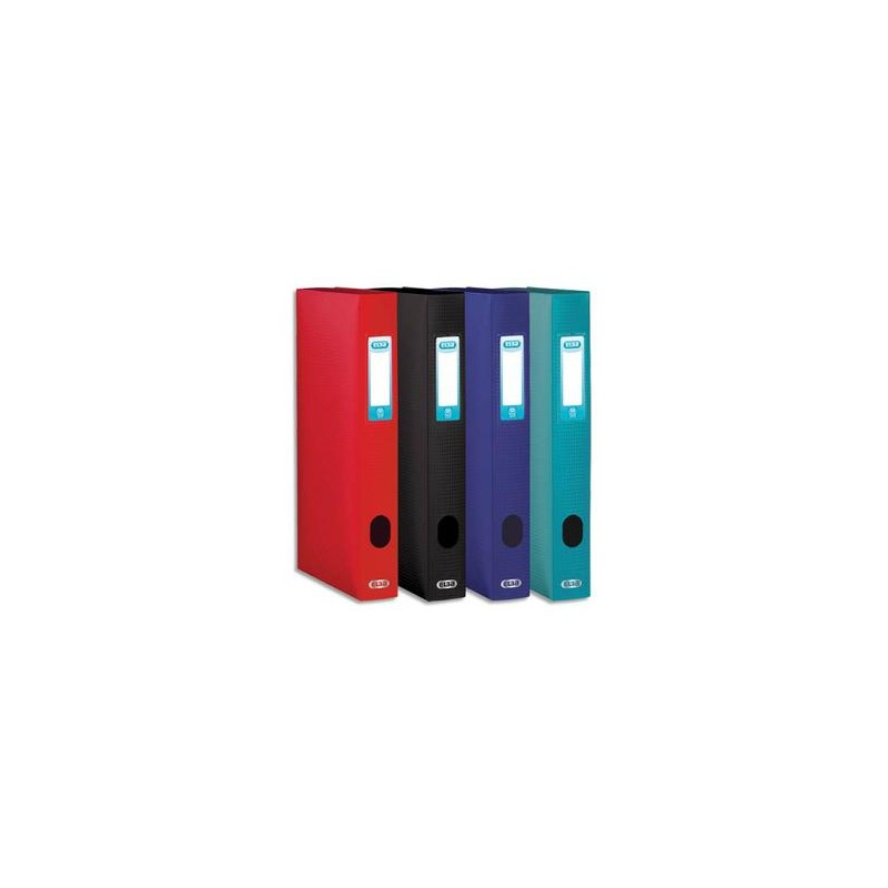 ELBA Boîte de classement Boxing Memphis , dos de 4 cm, en polypropylène 7/10e assortis classiques ELBA Boîte de classement Boxing Memphis , dos de 4 cm, en polypropylène 7/10e assortis classiques