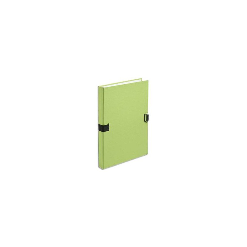 EXACOMPTA Chemise extensible fibres papier 100% recyclées coloris vert EXACOMPTA Chemise extensible fibres papier 100% recyclées coloris vert