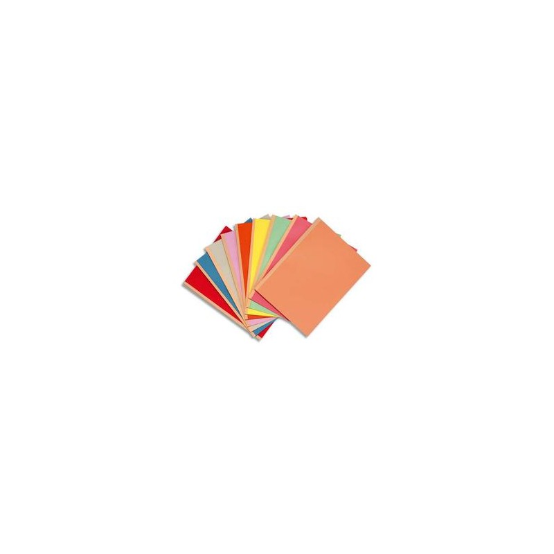 EXACOMPTA Paquet de 25 chemises à dos toilé, carte 300 grammes, dos 3cm, 24x32cm, coloris assortis EXACOMPTA Paquet de 25 chemises à dos toilé, carte 300 grammes, dos 3cm, 24x32cm, coloris assortis