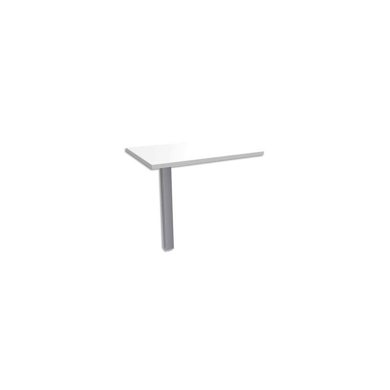SIMMOB Retour direct sur 1 pied EXPRIM - Dimensions : L80 x H72,5 x P60 cm coloris Blanc perle aluminium SIMMOB Retour direct sur 1 pied EXPRIM - Dimensions : L80 x H72,5 x P60 cm coloris Blanc perle aluminium