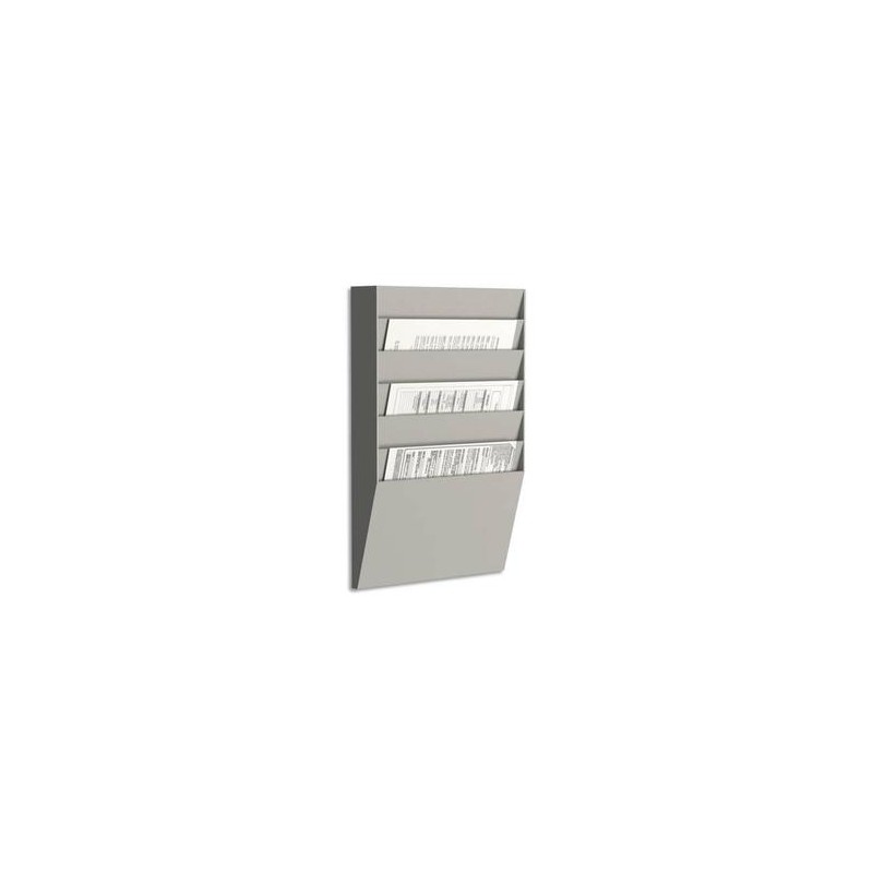 PAPERFLOW trieur horizontal 6 cases A4, coloris gris - Dimensions L31,1 x H50,2 x P7,9 cm PAPERFLOW trieur horizontal 6 cases A4, coloris gris - Dimensions L31,1 x H50,2 x P7,9 cm