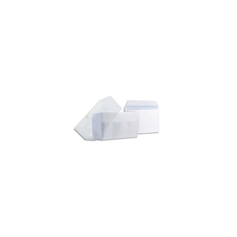 OXFORD Boîte de 100 enveloppes visite blanches auto-adhésives 120g, format 90x140 mm OXFORD Boîte de 100 enveloppes visite blanches auto-adhésives 120g, format 90x140 mm