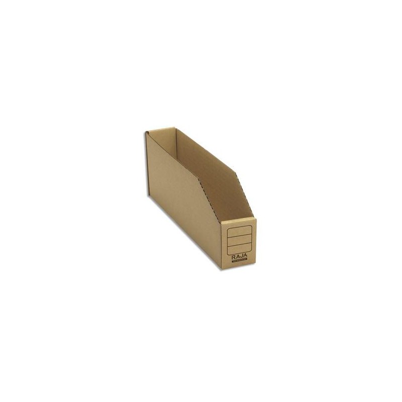 EMBALLAGE Paquet de 50 bacs à bec de stockage en carton brun - Dimensions : L5,1 x H11,2 x P30,1 cm EMBALLAGE Paquet de 50 bacs à bec de stockage en carton brun - Dimensions : L5,1 x H11,2 x P30,1 cm