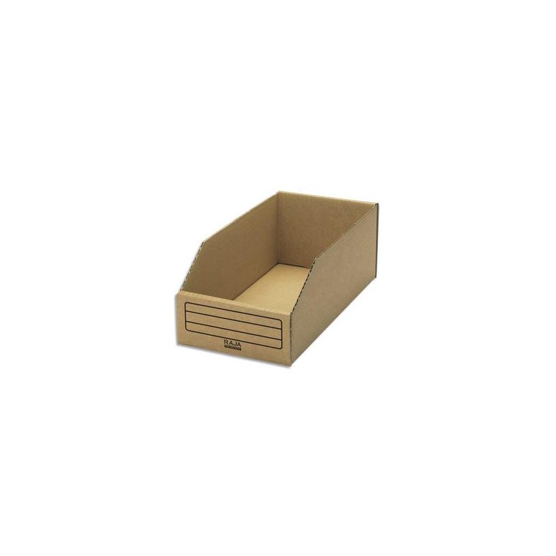 EMBALLAGE Paquet de 50 bacs à bec de stockage en carton brun - Dimensions : L15,1 x H11,2 x P30,1 cm EMBALLAGE Paquet de 50 bacs à bec de stockage en carton brun - Dimensions : L15,1 x H11,2 x P30,1 cm