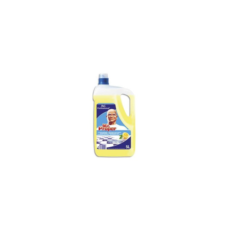 MR PROPRE Bidon de 5L Nettoyant multi-usages fraîcheur citron MR PROPRE Bidon de 5L Nettoyant multi-usages fraîcheur citron