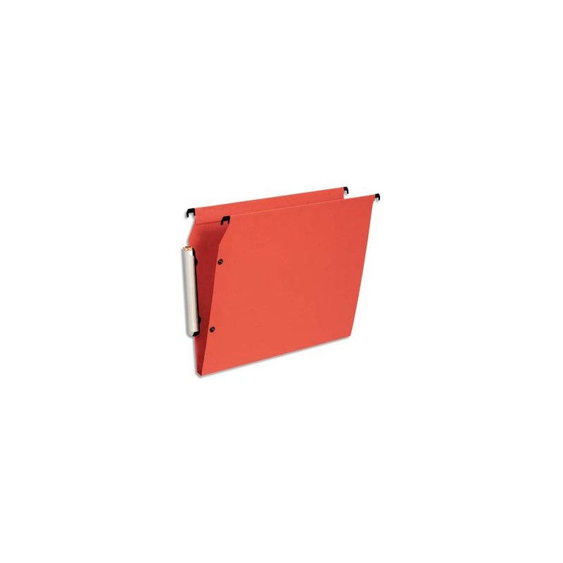ESSELTE Paquet de 10 dossiers suspendus LMG ARMOIRE en polypro opaque. Fond 15, bouton-pression. Orange ESSELTE Paquet de 10 dossiers suspendus LMG ARMOIRE en polypro opaque. Fond 15, bouton-pression. Orange