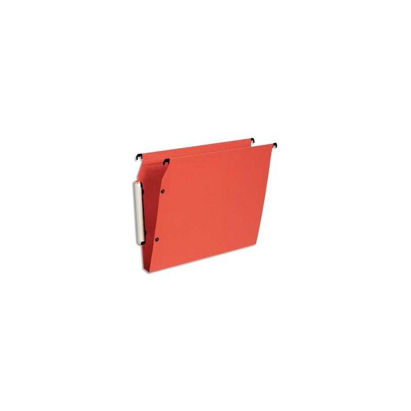 ESSELTE Paquet de 10 dossiers suspendus LMG ARMOIRE en polypro opaque. Fond 30, bouton-pression. Orange ESSELTE Paquet de 10 dossiers suspendus LMG ARMOIRE en polypro opaque. Fond 30, bouton-pression. Orange