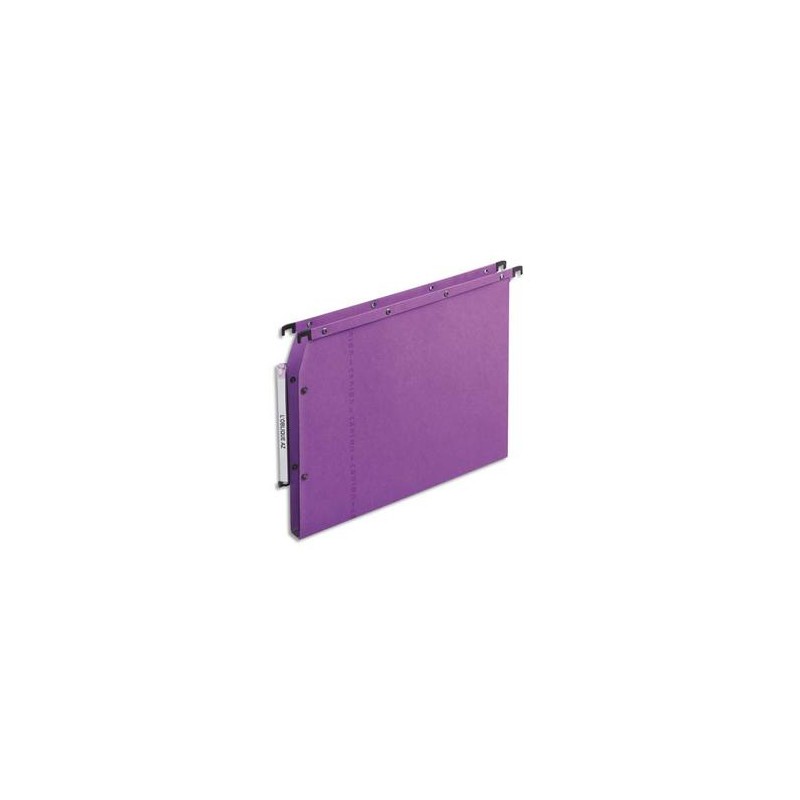 OBLIQUE AZ Boîte de 25 dossiers suspendus ARMOIRE en kraft 240g. Fond 15, bouton-pression. Lilas OBLIQUE AZ Boîte de 25 dossiers suspendus ARMOIRE en kraft 240g. Fond 15, bouton-pression. Lilas