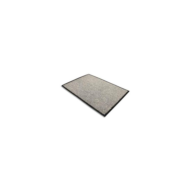 FLOORTEX Tapis d'accueil Advantage gris en polypropylène 60 x 90 cm épaisseur 10 mm FLOORTEX Tapis d'accueil Advantage gris en polypropylène 60 x 90 cm épaisseur 10 mm