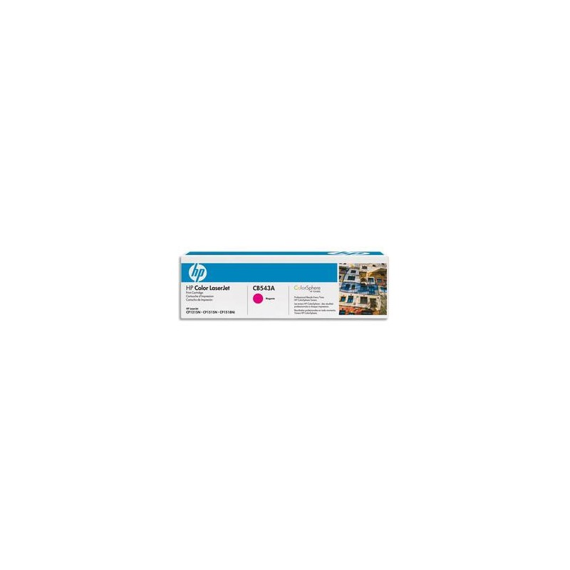 HP Cartouche laser magenta pour CP1515 [CB543A]