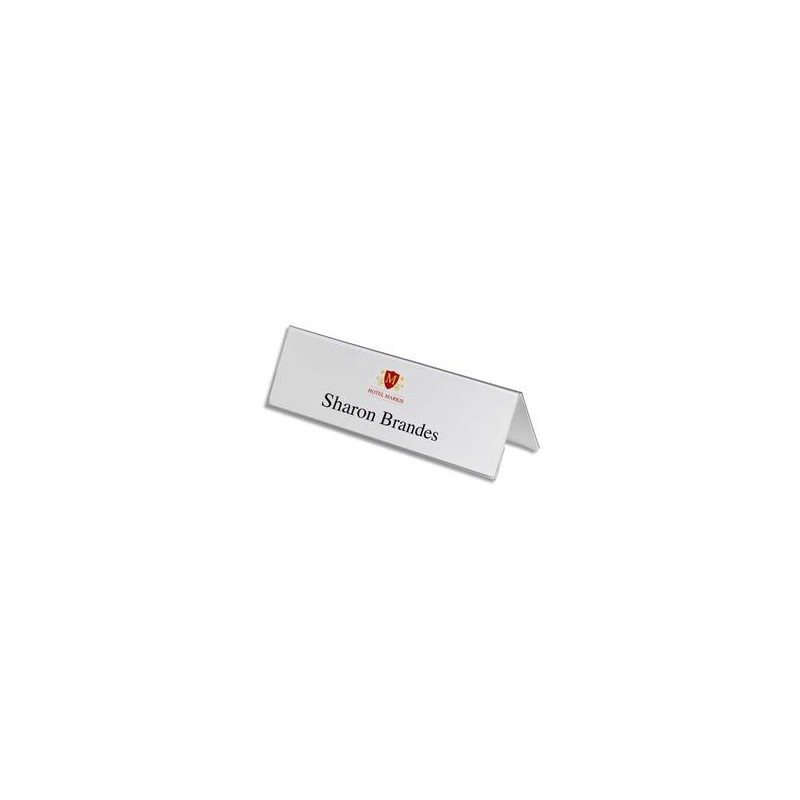 DURABLE B/25 Chevalet porte-nom rigide A4 DURABLE B/25 Chevalet porte-nom rigide A4