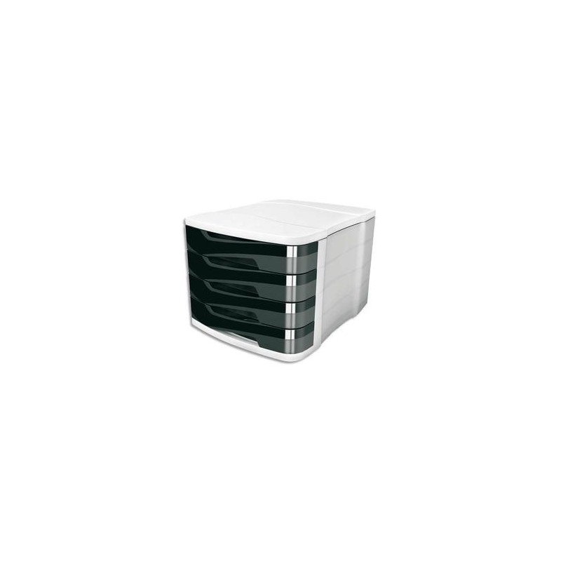 CEP Bloc de classement 4 tiroirs Gris clair/graphite Isis GreenSpirit 90% recyclé 100% recyclable CEP Bloc de classement 4 tiroirs Gris clair/graphite Isis GreenSpirit 90% recyclé 100% recyclable