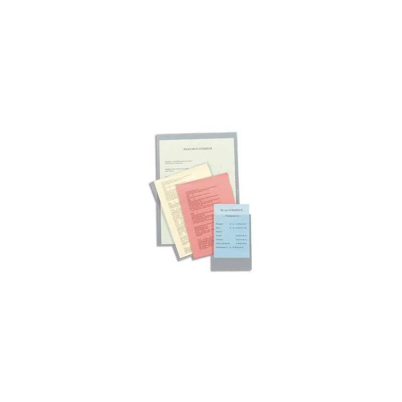 5 ETOILES Sachet de 10 étuis 30x21 cm en PVC 15/100e 5 ETOILES Sachet de 10 étuis 30x21 cm en PVC 15/100e