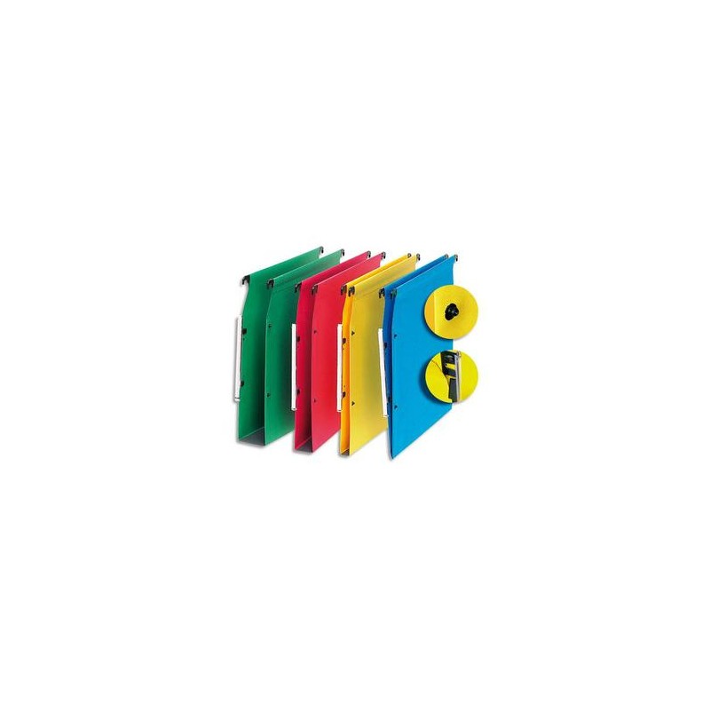 NEUTRE Boîte de 25 dossiers suspendus ARMOIRE en kraft 220g. Fond 30mm, volet agrafage + pression. Vert NEUTRE Boîte de 25 dossiers suspendus ARMOIRE en kraft 220g. Fond 30mm, volet agrafage + pression. Vert