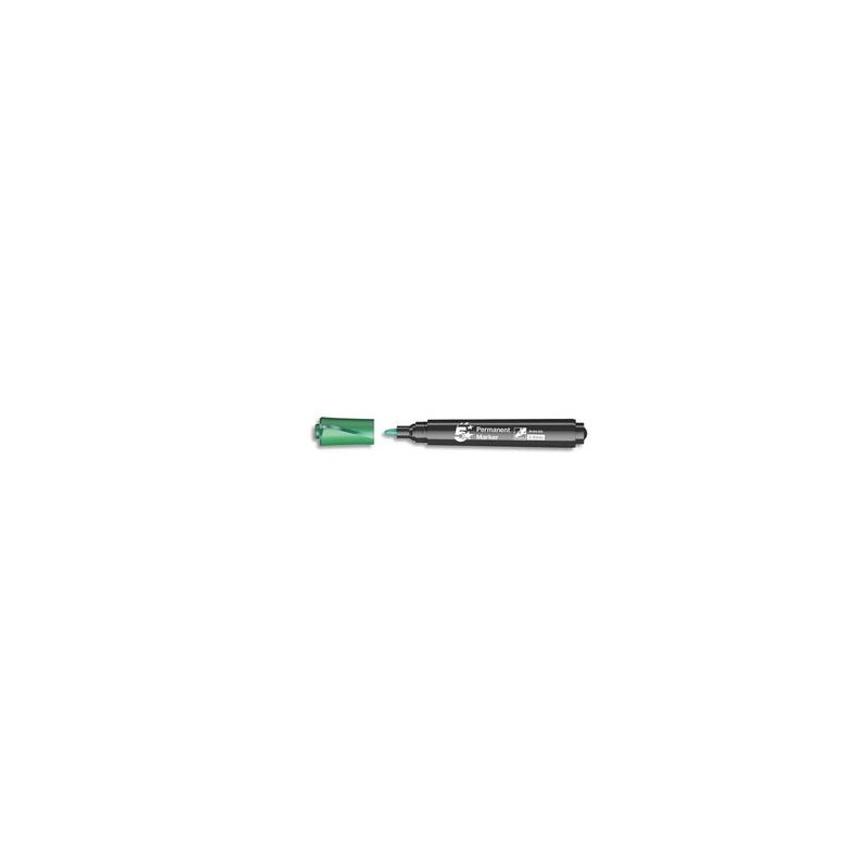 5 ETOILES Marqueur permanent pointe ogive corps plastique encre verte à base d'alcool 5 ETOILES Marqueur permanent pointe ogive corps plastique encre verte à base d'alcool