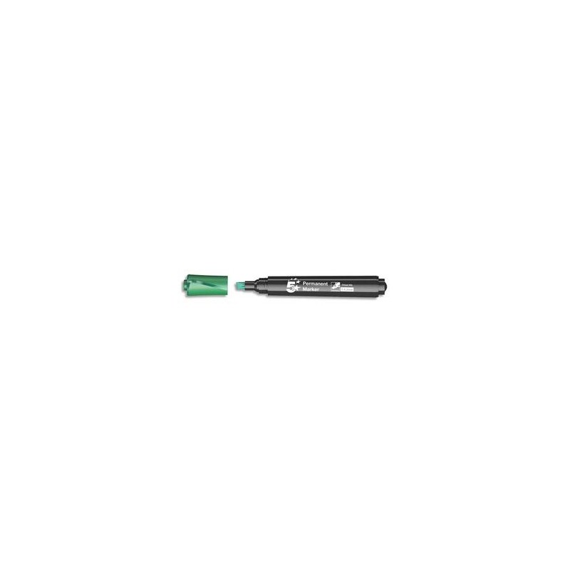 5 ETOILES Marqueur permanent pointe biseautée corps plastique encre vert à base d'alcool 5 ETOILES Marqueur permanent pointe biseautée corps plastique encre vert à base d'alcool