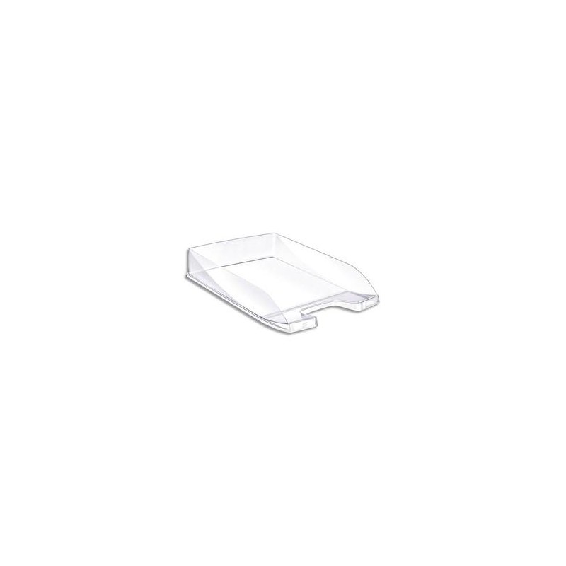 5 ETOILES Corbeille à courrier en polystyrène jusqu'au format 24x32 cm Dim L35 x H6,5 x P25,5 cm cristal 5 ETOILES Corbeille à courrier en polystyrène jusqu'au format 24x32 cm Dim L35 x H6,5 x P25,5 cm cristal