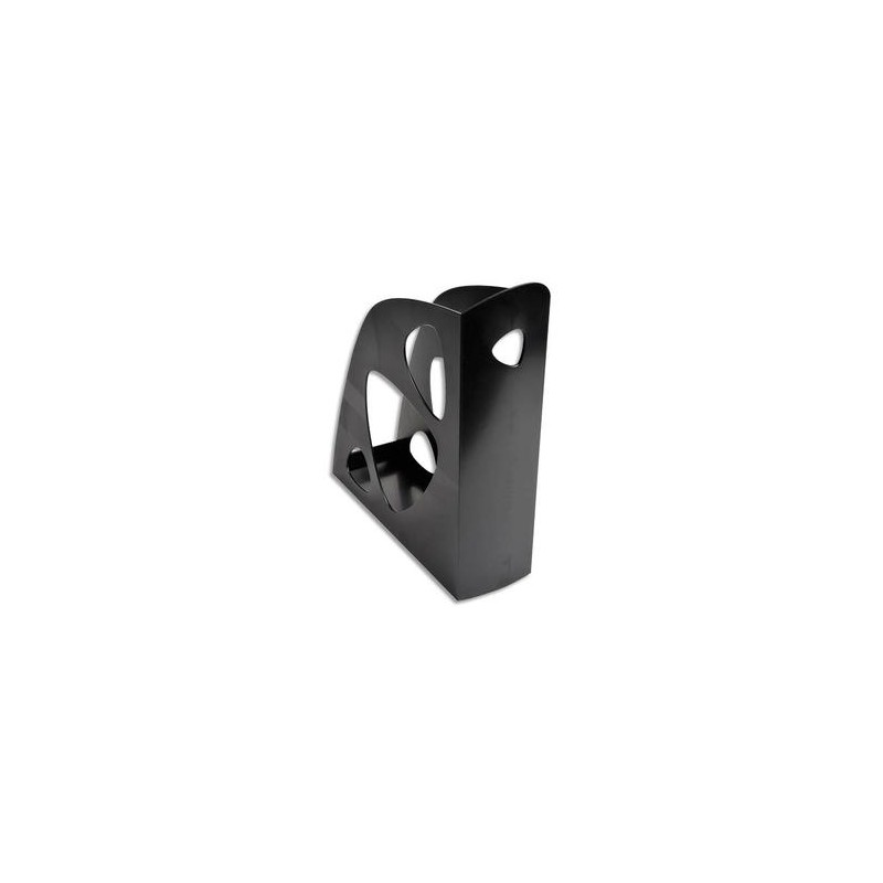 5 ETOILES Porte-revues noire - Polystyrène - Dos de 7,7 cm, H25,7 x P24,8 cm 5 ETOILES Porte-revues noire - Polystyrène - Dos de 7,7 cm, H25,7 x P24,8 cm