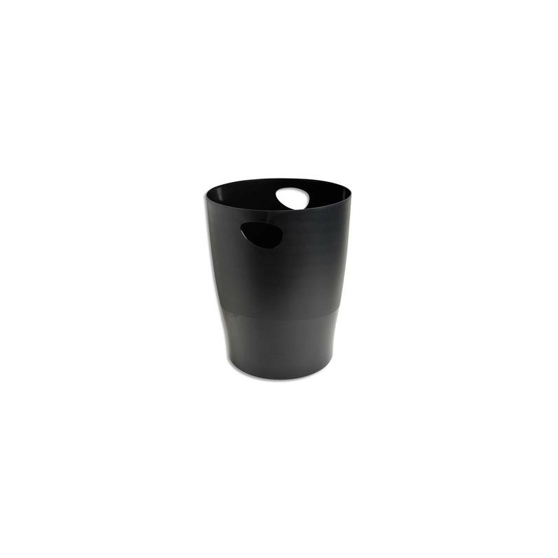 5 ETOILES Corbeille à papier 15L noire - Polystyrène - Diamètre 26 cm, hauteur 33,5cm 5 ETOILES Corbeille à papier 15L noire - Polystyrène - Diamètre 26 cm, hauteur 33,5cm