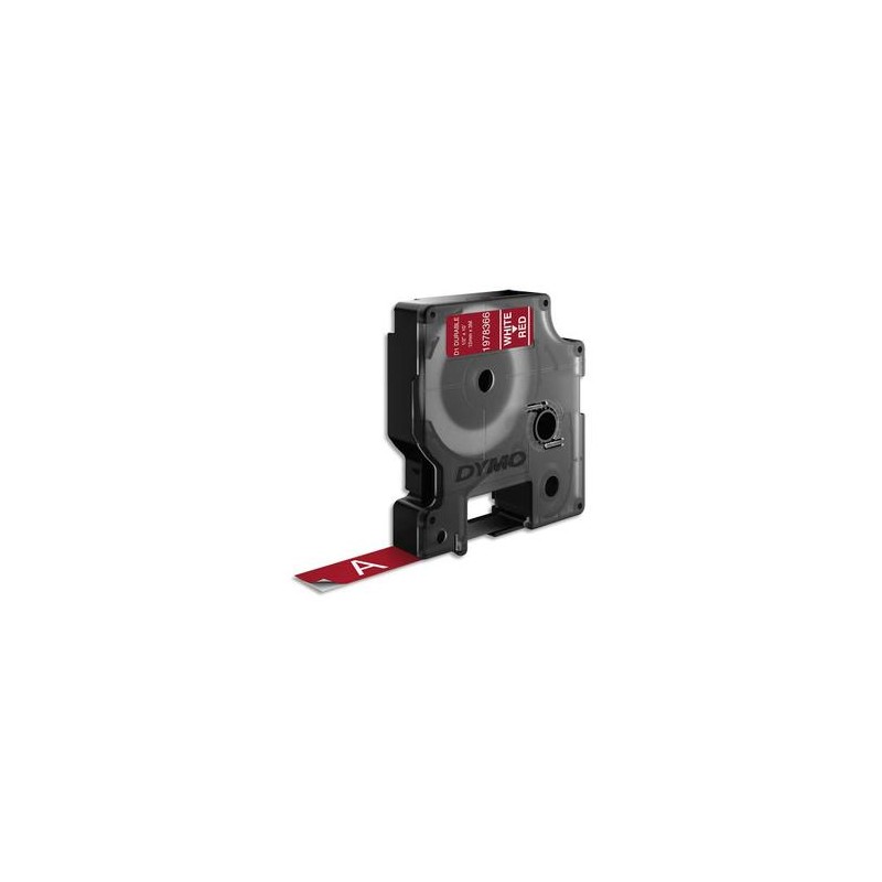 DYM RUBAN D1 DUR 12MMX3M BLC/RGE 1978366