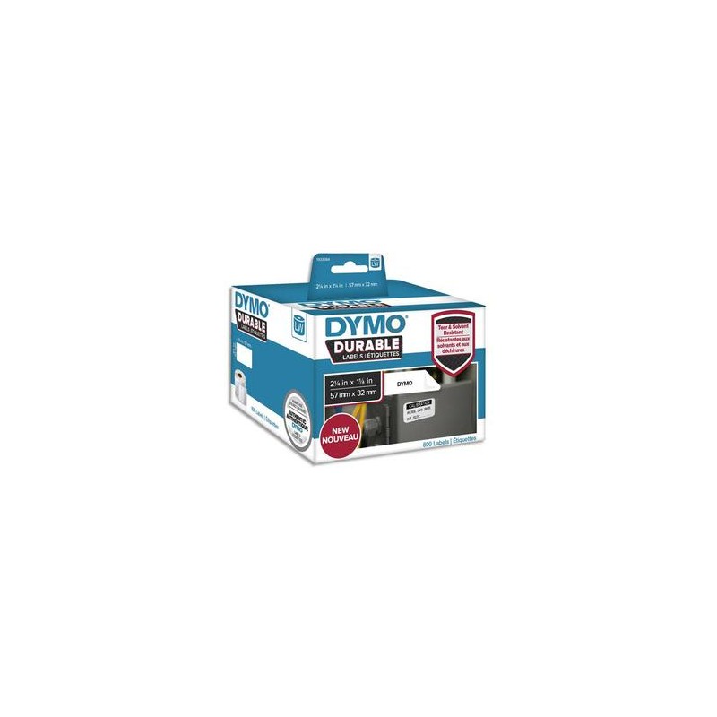 DYM P/800 ETIQ DUR 57X32MM N/BLC 1933084 DYM P/800 ETIQ DUR 57X32MM N/BLC 1933084