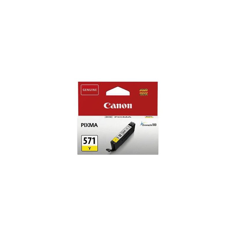 CANON cartouche jet d'encre CLI-571 jaune 0388C001AA
