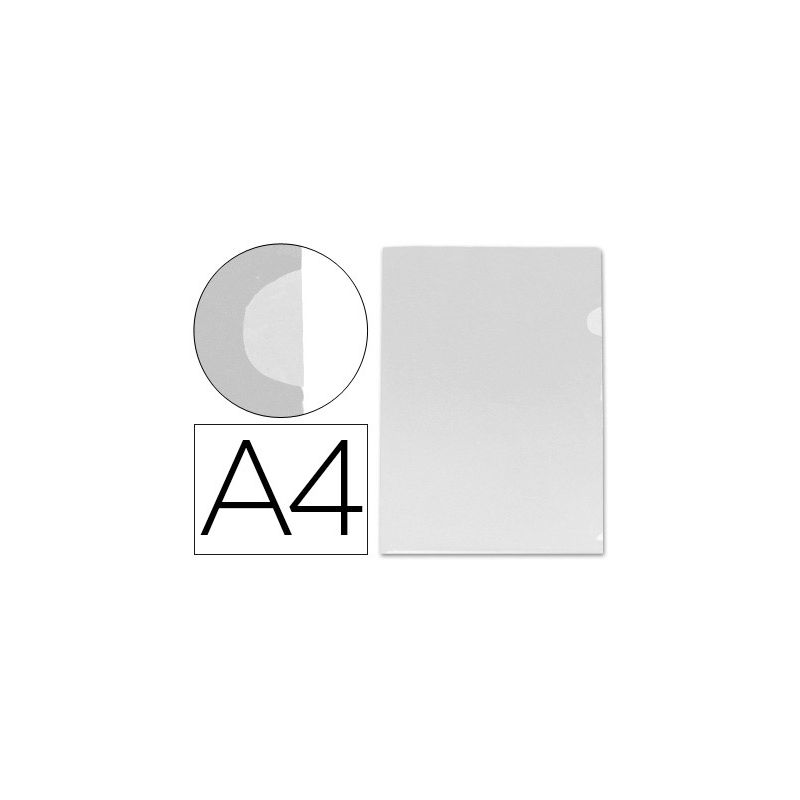 POCHETTE COIN LIDERPAPEL POLYP ROPYLENE 180 MICRONS A4 210X297MM CAPACITE 20F TRANSPARENT INCOLORE POCHETTE COIN LIDERPAPEL POLYP ROPYLENE 180 MICRONS A4 210X297MM CAPACITE 20F TRANSPARENT INCOLORE