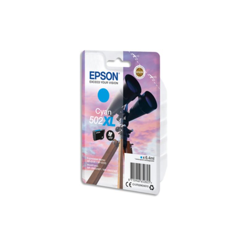 EPSON Cartouche jet d'encre cyan XL jumelles C13T02W24010 EPSON Cartouche jet d'encre cyan XL jumelles C13T02W24010