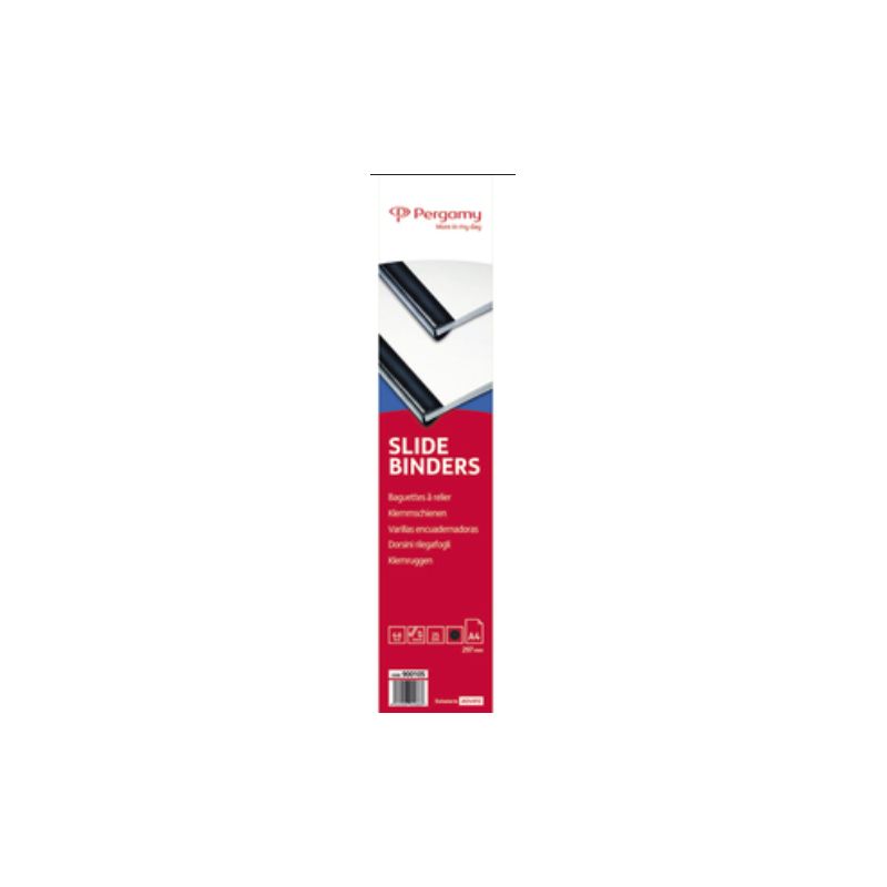 PERGAMY Boîte de 25 baguettes à relier 6-8mm Noir 900105 PERGAMY Boîte de 25 baguettes à relier 6-8mm Noir 900105