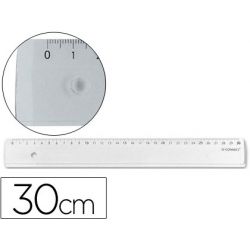 Règle q-connect 30cm plate marquage bords anti-tâches haute qualité résistance optimale