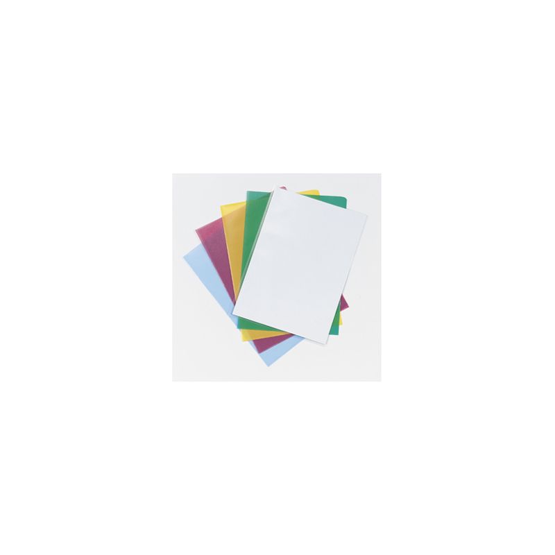 Pochette coin q-connect polypropylène grainé économique 12/100e coloris assortis transparent boîte 100 unités Pochette coin q-connect polypropylène grainé économique 12/100e coloris assortis transparent boîte 100 unités