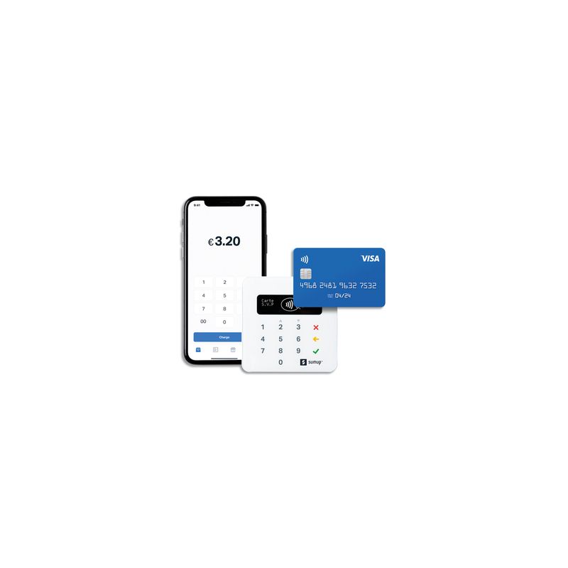 SUMUP Terminal de paiement par carte bancaire 809600101 SUMUP Terminal de paiement par carte bancaire 809600101