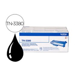 Toner laser brother TN3380 couleur noir haute capacité 8000p