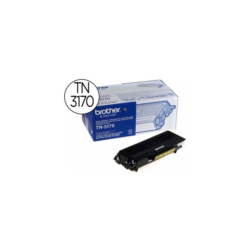 Toner laser brother TN3170 couleur noir haute capacité 7000p Toner laser brother TN3170 couleur noir haute capacité 7000p