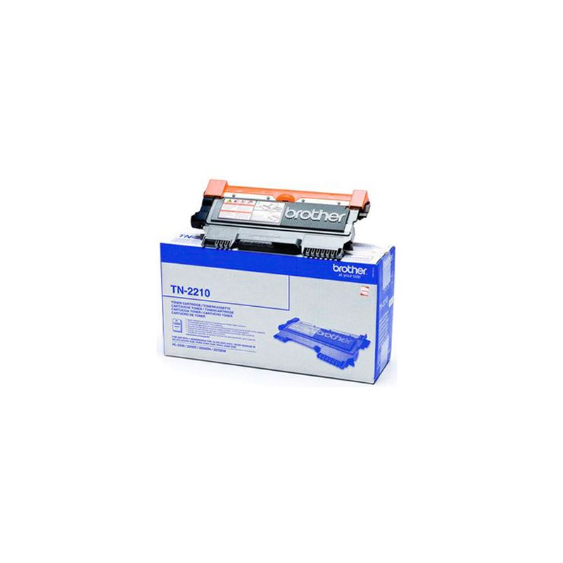 Toner laser brother TN2210 couleur noir 1200p Toner laser brother TN2210 couleur noir 1200p