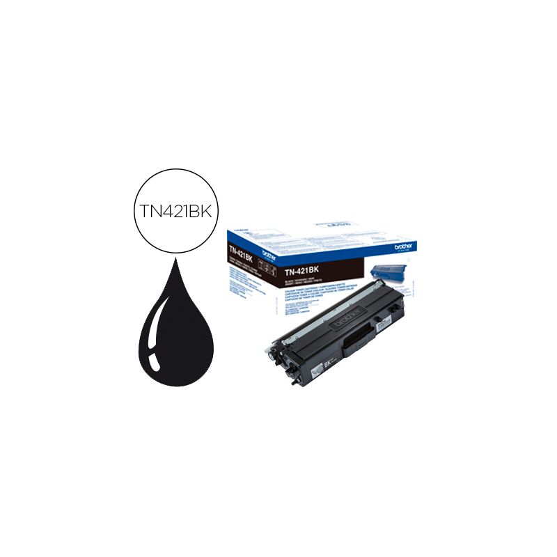 Toner laser brother TN421BK