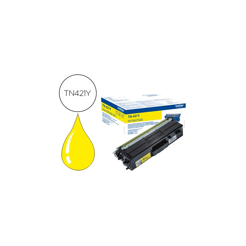 Toner laser brother TN421Y