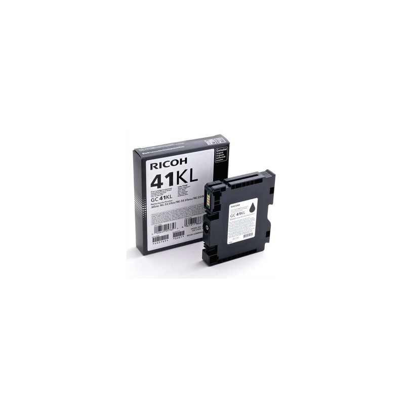 RICOH Cartouche gel Noir GEN1418 GC41K 2500 pages Aficio SG 3110