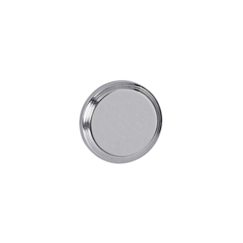 MAUL Aimant au néodyme en forme de pastille Argenté, forte adhérence, résistance 5 kg, D1,6 x H0,7 cm MAUL Aimant au néodyme en forme de pastille Argenté, forte adhérence, résistance 5 kg, D1,6 x H0,7 cm