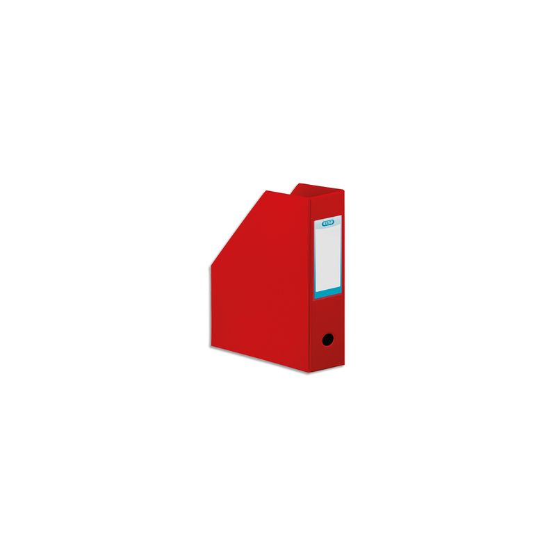 OXFORD Porte-revues en PVC soudé, dos de 10 cm 32x24cm, livré à plat. Coloris rouge OXFORD Porte-revues en PVC soudé, dos de 10 cm 32x24cm, livré à plat. Coloris rouge