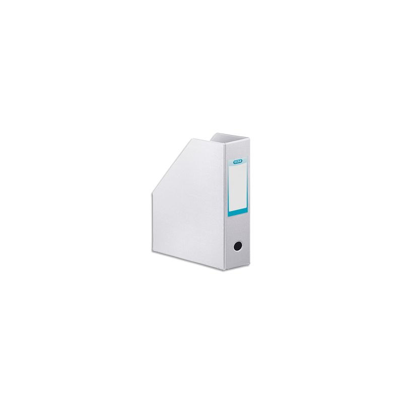 OXFORD Porte-revues en PVC soudé, dos de 10 cm 32x24cm, livré à plat. Coloris Blanc OXFORD Porte-revues en PVC soudé, dos de 10 cm 32x24cm, livré à plat. Coloris Blanc