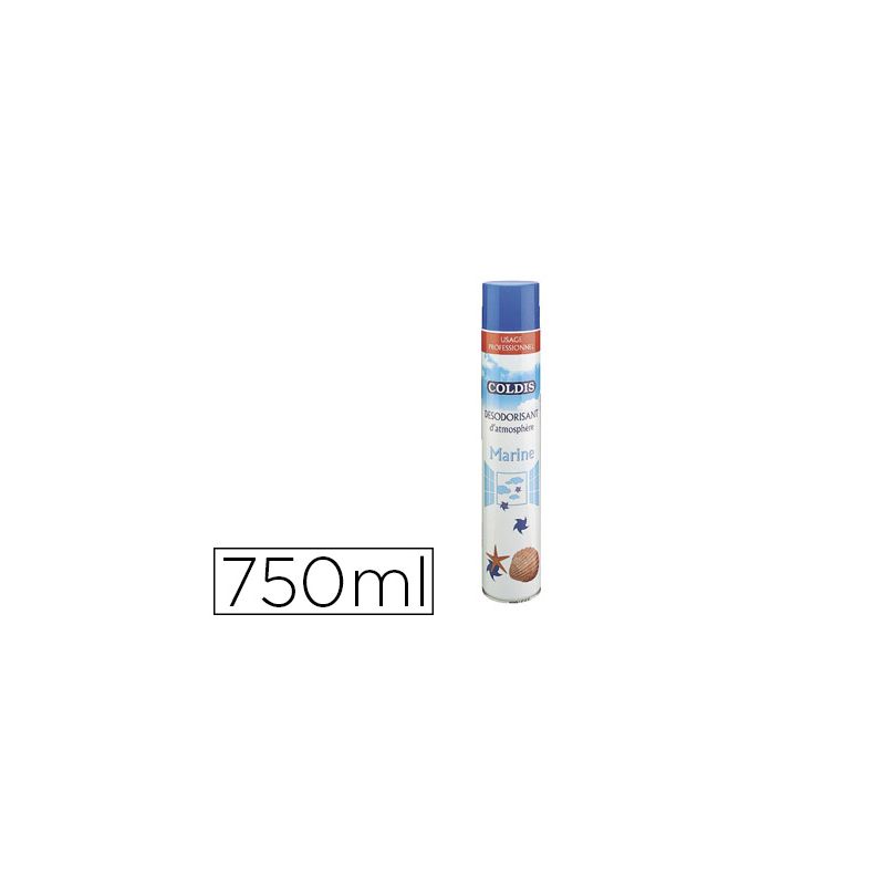 Désodorisant coldis usage professionnel parfum marine aérosol 750ml Désodorisant coldis usage professionnel parfum marine aérosol 750ml