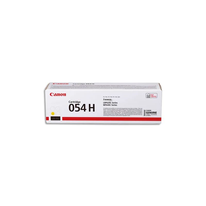 CANON Toner 054H Jaune 3025C002AA CANON Toner 054H Jaune 3025C002AA