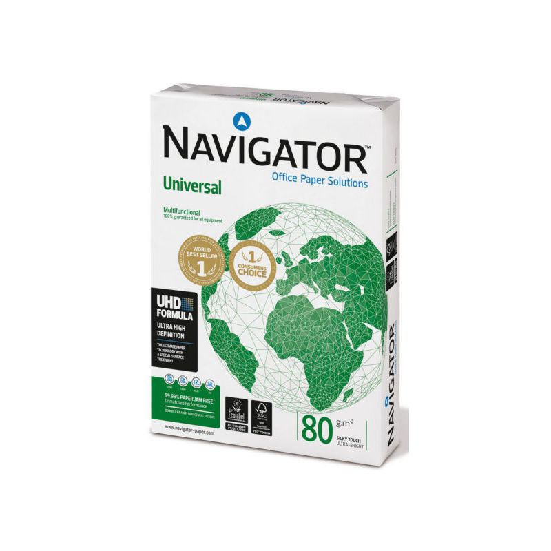 Ramette Papier A4 500 feuilles Navigator 80g universal Ramette Papier A4 500 feuilles Navigator 80g universal
